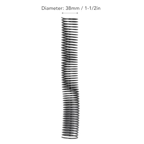18 Pcs Spiral Binding Coil, 310 Sheet Capacity, 4:1 Pitch, 48 Loop, 38mm Diameter, Spiral Binding Spine for A4 Paper, Plastic Combs for Students Teacher Office
