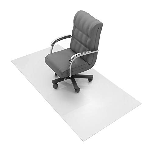 Floortex® Ultimat® Strong Polycarbonate Rectangular Chair Mat for Low Pile Carpets - 60" x 79" - size: 60" x 79"