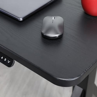 ApexDesk Quattro Series 60" Electric Adjustable Standing Computer Desk for Home and Office Width and Height Adjustable, Rectangular Black - color: Black Rectangular, size: 60" Rectangular