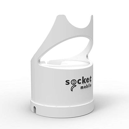 Socket Mobile DuraScan® D740, Universal Barcode Scanner, v20, White & White Chg Dock - color: White, size: DuraScan D750 & Charging Dock