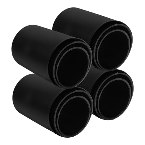 Lurrose Office Chair Gas Lift Cylinder Cover 4 Pack Universal Telescoping Chair Cylinder Sleeve Office Dust Cover Nonskid Protection for Height Adjustment Mechanism