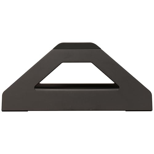 Vertical Laptop Stand, Space Saving Holder with Tool-Free Width Adjustment, Pretty Anodized Aluminum for Desk, Universal Fit for 10-17" Laptop - color: Black