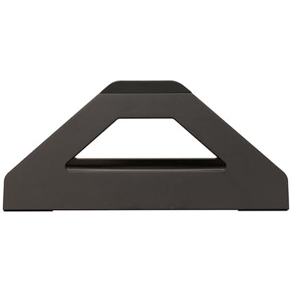 Vertical Laptop Stand, Space Saving Holder with Tool-Free Width Adjustment, Pretty Anodized Aluminum for Desk, Universal Fit for 10-17" Laptop - color: Black