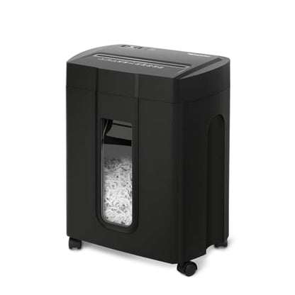 Wingwise Ultra Low Noise 48dB Paper Shredder for Home Office - color: Black, size: 15 Sheets