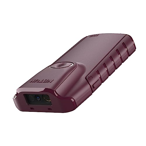 NETUM Bluetooth 2D Barcode Scanner, 3-in-1 Portable QR Bar Code Reader | Automatic Wireless Gun Scan Back Clip Work with Tablet iOS Android Windows MacOS for Warehouse Inventory POS (2D - E900) - size: 2D - E900