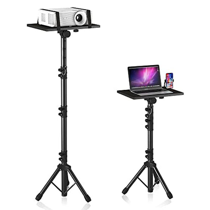 Projector Stand Tripod Laptop Stands Height Adjustable - size: B：23.5"-63.5"