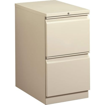 HON 33823RS 22-7/8-Inch Efficiencies Mobile Pedestal File with 2 File Drawers - color: Putty