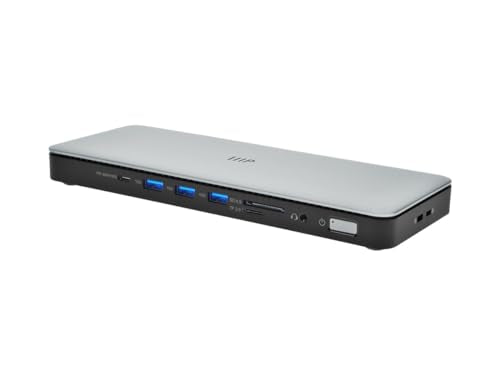 Monoprice 15-in-1 Triple-Display MST USB-C Docking Station, with Multiple Display Modes, HDMI, SD/TF, RJ45, 3.5mm Audio, PD
