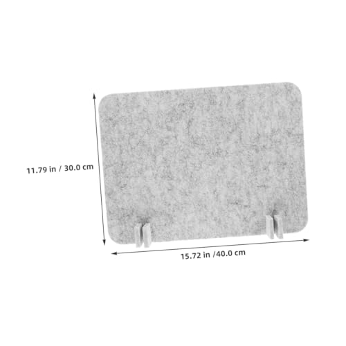 2pcs Felt Desk Dividers Privacy Panels for Office and Student Desks Easy to Clean Install Reduces Distractions Enhances Focus for Quiet Workspaces