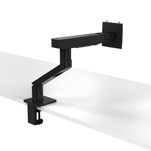 Dell Single Monitor Arm MSA20, Adjustable Arm | 22 lbs Max, Tilt -35° to 80°, Swivel 180°, Black, 3 Year Warranty - style: MSA20
