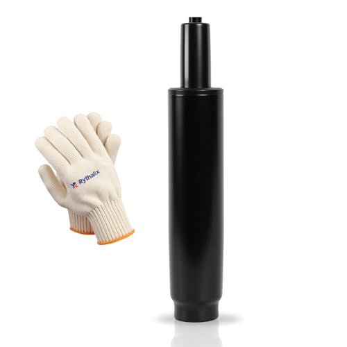 10-14 Inches Office Chair Cylinder Replacement, TOP-Activated - color: Matte Black, size: 3.9‘’ Height Range