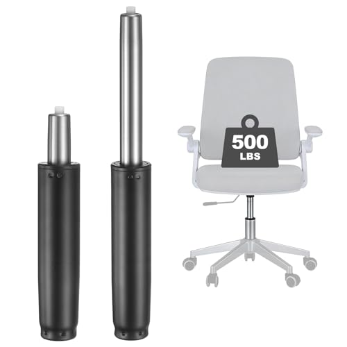 uxcell Office Chair Gas Cylinder, 16.9 Inch Class 3 Gas Cylinder Replacement Universal Hydraulic Pneumatic Lift Piston for Office Gaming Chair Desk Stools, Black - color: Black, size: 16.9 Inch