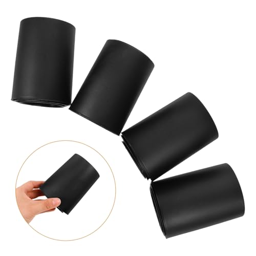 SEWACC 4pcs Office Chair Gas Cylinder Lift Cover Telescoping Dust Sleeve for Office Chairs Reusable and Easy to Clean