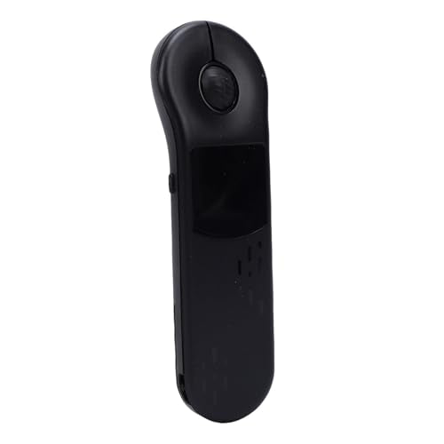 Yunseity Wireless Presenter Remote, Rechargeable Bluetooth 5.3 2.4G Presentation Clicker with Touchpad and USB Receiver, for PC Laptop iOS OS X (Black) - color: Black