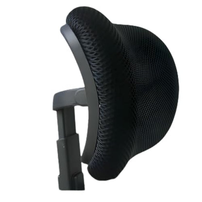 Office Chair Headrest, Ergonomic Desk Chair Neck Support Attachment, No Drilling, Easy to Install, Adjustable Height, 11 x 7.1 in / 28 x 18 cm, Black
