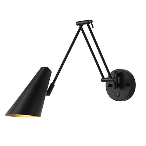 Adjustable LED Wall Lamp with Joystick - Modern Reflector Folding Light for Living Room
