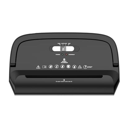 Ativa® 8-Sheet Cross-Cut Shredder, A08CC23