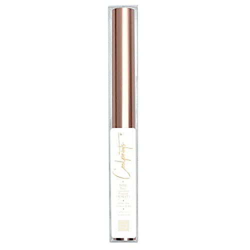 Coolprints Toner Foil Roll Laser & Laminator 12.6in x 32.8ft (Rose Gold) - color: Rose Gold