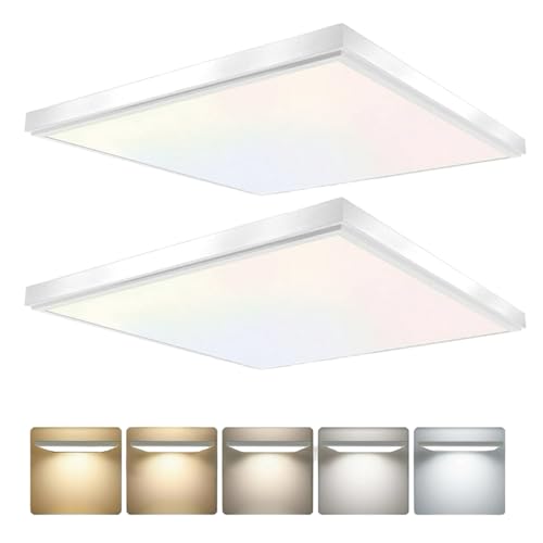 GT-Lite 2 Pack 2x2feet 4200 LM LED Flat Panel - color: White, size: 2ft x 2ft