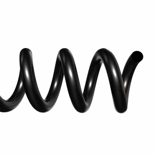 TruBind 8mm (5/16 in.) Spiral Binding Coils for Reports, Presentations and Proposals | 4:1 Pitch | 36 in. Length | Black | 54 Sheets Binding Capacity | 100 Pack