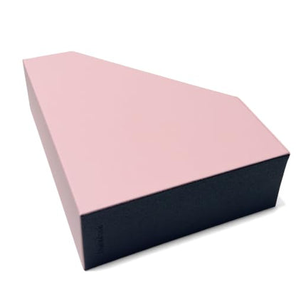 UnionBasic Magazine File Holder - Office Leatherette Desktop Document File Folder Journals Organizer Racks, Lychee Pearl Blush - color: Lychee Pearl Blush