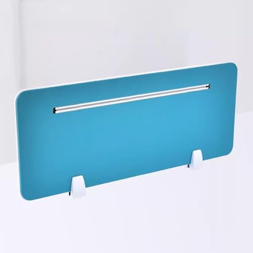 Desk Freestanding Partition, Portable Work Partition Panel, Desktop Office Home Privacy Partition, Privacy Screen and Office Panel Extender, Suitable for Schools, Offices,Bl100cm - color: Bl100cm