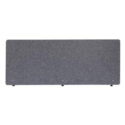 Desk Divider, Desktop Privacy Panel, Clamp-on Office Partition Panel for Workspaces & Cubicles, 59.1x23.8 inch (Grey)