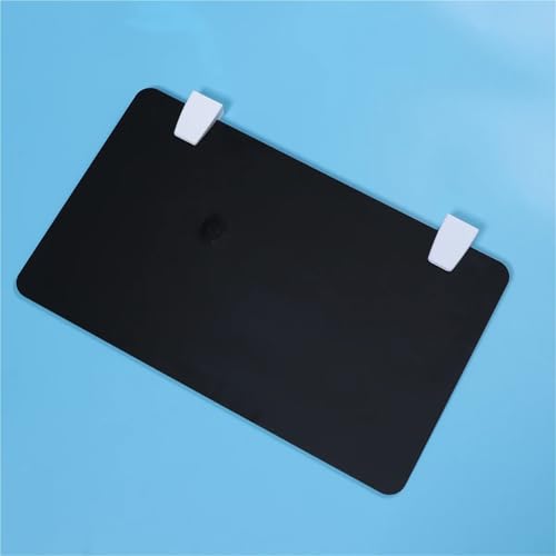 Freestanding Desktop Divider 1pc Desktop Partition Black Office Divider Screen Desk Baffle for School Workstation Privacy Workspace Organizer