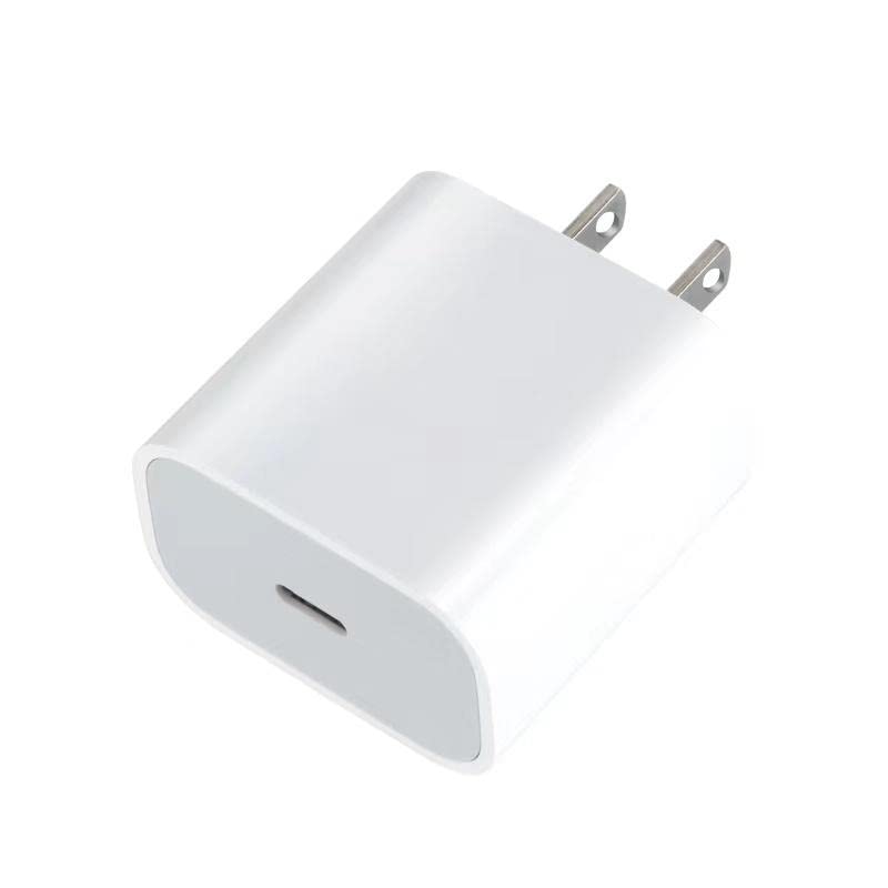 BoxWave Charger Compatible with Logitech Spotlight Presentation Remote - PD GAN miniCube (30W), 30W Tiny PD GAN Type-C Wall Charger - Winter White