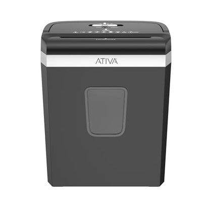 Ativa® 8-Sheet Cross-Cut Shredder, A08CC23