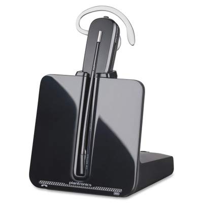 Plantronics - CS540 Wireless DECT Headset with Lifter (Poly) - Single Ear (Mono) Convertible (3 wearing styles) - Connects to Desk Phone - Noise Canceling Microphone - size: CS540 (Headset + HL10 Lifter), style: 2011 Version