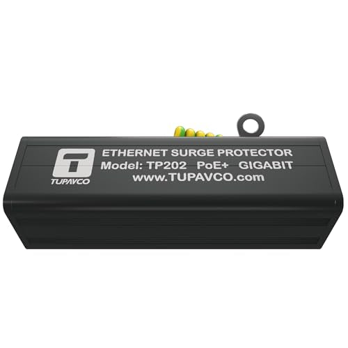 Ethernet Surge Protector - PoE++ Gigabit - Tupavco TP202