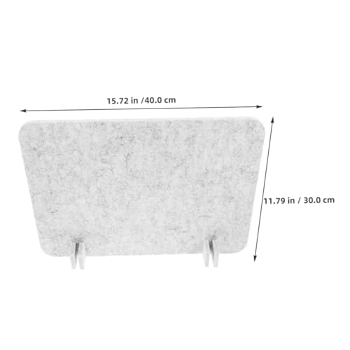 SHOWERORO 2Pcs Desk Privacy Panel Felt Desk Divider for Office Classroom Easy Tool Installation Enhances Focus Reduces Distractions Versatile Acoustic Partition