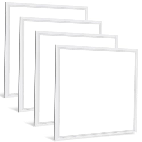 4 Pack 2x2 LED Flat Panel Lights for Drop Ceiling 45W, 5800LM - size: 4pack--2X2FT
