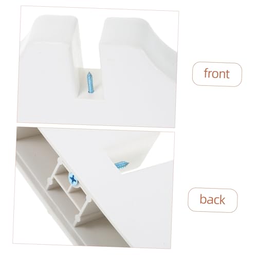 DOITOOL 2pcs Privacy Screen Holders Removable Base for Room Dividers Plastic Easy to Move Home Decor Accessory
