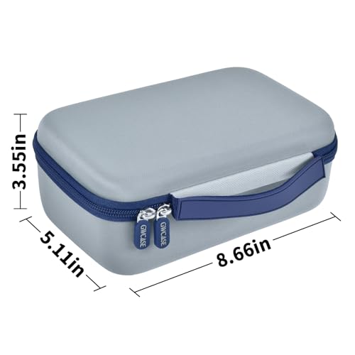 GWCASE Hard Case for Brother P-Touch PTM95 PT90 Handy Label Maker, Gray - color: Gray