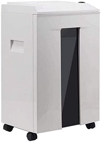Shredders 6-Sheet Crosscut Paper/CD and Credit Card Shredder/ 20L Big Wastebasket 40 Minutes Continuous Run Time (White)