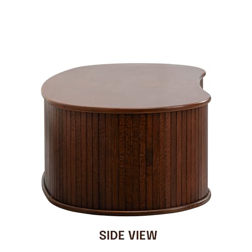NTC Ripple (Coffee Table, Dark Walnut) - color: Dark Walnut, style: Coffee Table