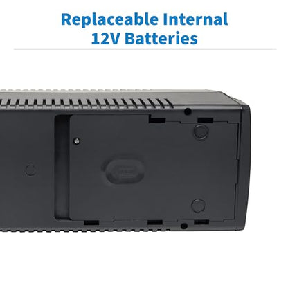 Eaton Tripp Lite OMNIVS1500LCD 1500VA UPS 900W 8 Outlets 5ft Extension Cord | Battery Backup Surge Protector, 5ft Extension Cord, 3-Year Manufacturer's Warranty & $200,000 Insurance - size: 1500VA, style: Pure Sine Wave