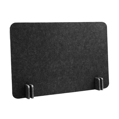Desk Divider Felt Table Partition Acoustic Privacy Screen Noise Reducing Removable Panel Lightweight Structure Freestanding Suitable for Classroom, Black 40x50 cm - color: Black 40x50 Cm