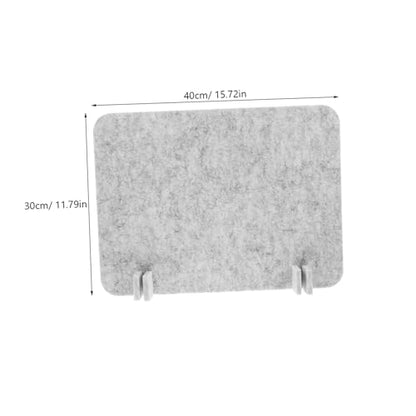 Desk Bezel Privacy Screen Sound Dividers for Classroom Study Carrels for Student Desktops Felt Material Office School Divider Panel