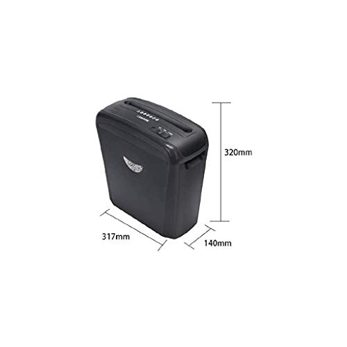 Mini Paper Shredder-Security 5-Sheet Micro-Cut Paper，CD and Credit Card， 5 Minutes Continuous Run Time Shredder