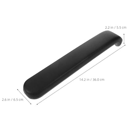 Pu Plastic Handrail Replacement for Office Chair Armrest Covers 14.17 Inch Universal Fit for Computer Business and Meeting Chairs Office Furniture Accessories