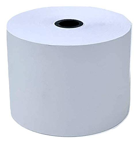 (48) Top of the Line Monroe Systems for Business Single-Ply Bond Paper Rolls, 20lb. - size: 48 Rolls
