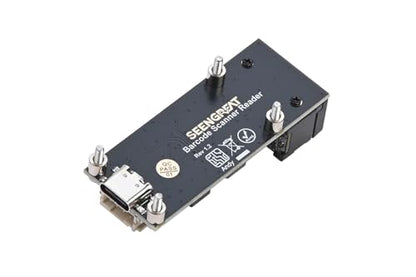 Embedded 1D 2D Barcode Scanner Module, QR Code Reader with USB Type-C & TTL UART Interface, Fast Decoding on Screen & Paper, for Arduino Raspberry Pi POS Kiosk ATM Integration