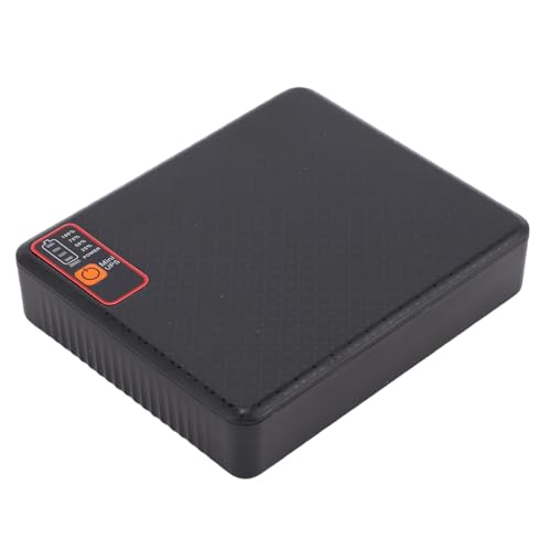 Mini UPS, 15600mAh Uninterruptible Power Supply with Multi Voltage Output, Compact Design for Router, Modem, Security Camera (US Plug)