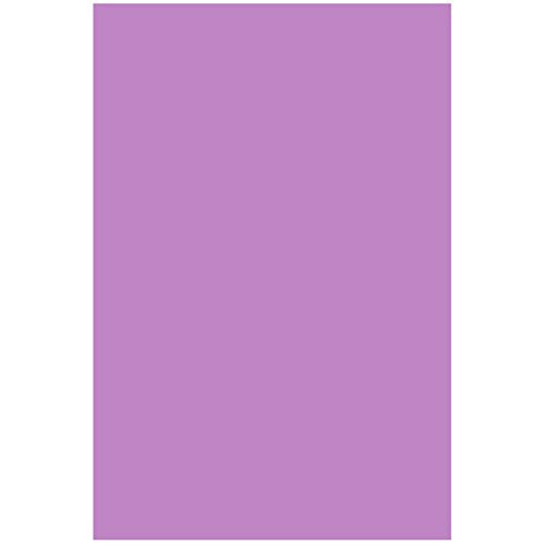 Colonial Cards: 100 Color Cardstock 5" x 8" Index Cards, Medium Purple, Unruled - color: medium purple