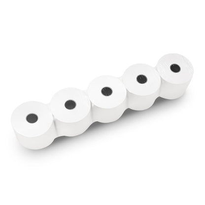 2 1/4 in x 150 ft Calculator Paper Rolls (100 Rolls – 55 GSM) 2.25" x 150' Adding Machine Tape 1-Ply Bond Receipt Paper for Sharp El-1750 1801 P23 XE A155 A152 A150 A130 ERC 340 380 322 ER 250 220