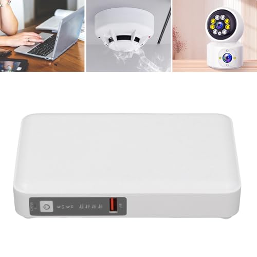 Mini UPS Battery Backup Uninterruptible Power Supply 8000mAh 5V 9V 12V POE 15V 24V Output for Router Modem