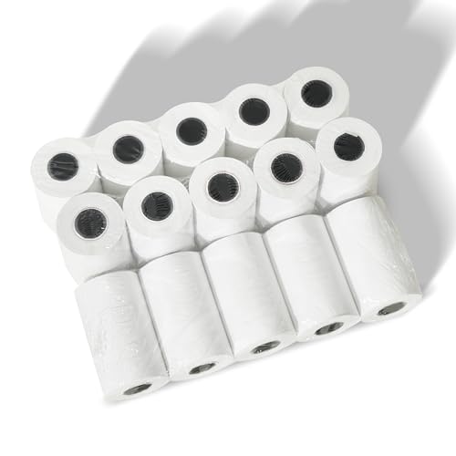 2-1/4" x 50' Thermal, 20 Rolls, Compatible with Verifone Vx520, Ingenico ICT220 ICT250, First Data FD400, Veeder Root TLS350, and More - size: 2-1/4 x 50 Thermal
